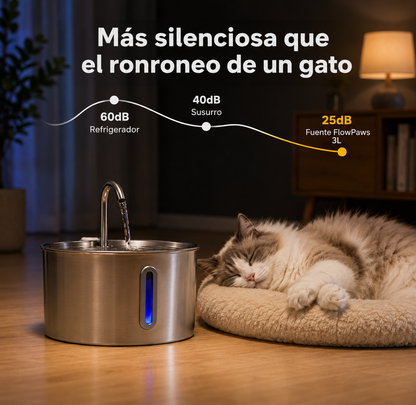 FlowPaws™ Fuente Inteligente para Gatos